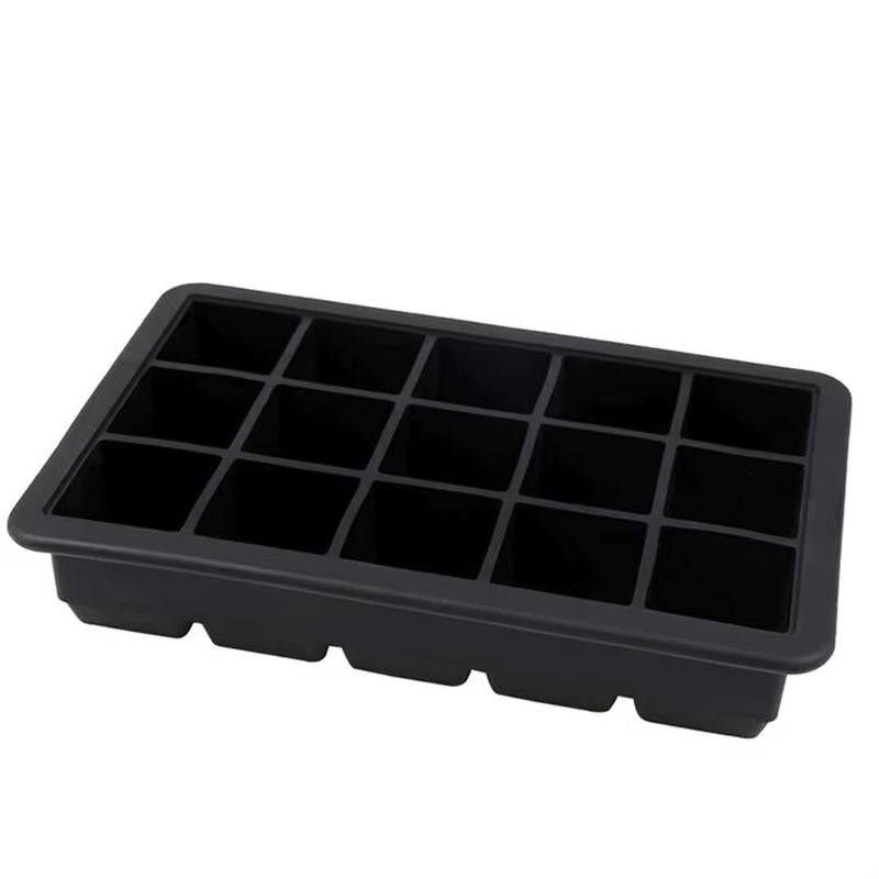 4/6/8/15Grids Silicone Ice Cube Molds Spherical Ice Cube Molds Ice Cream Ice Cube Making Machine Reusable Whiskey Ice Cube Molds