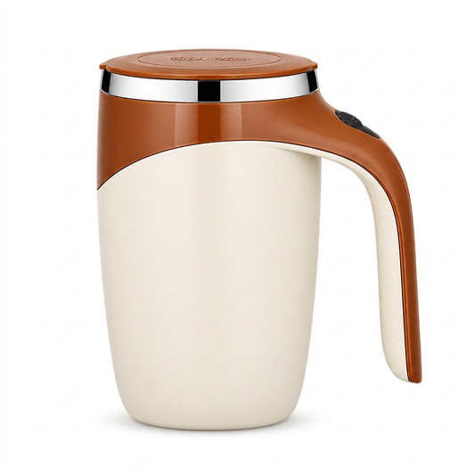 Lazy Coffee Stirring Cup Auto Stirring Cup Magnetic Rotating Electric Milk Cup Mark Cup 304 Stainless Steel